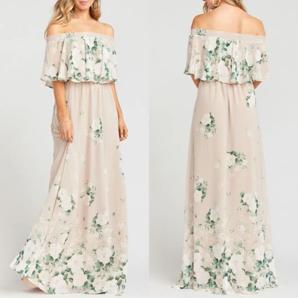 Show Me Your MuMu Dresses & Skirts - Show Me Your Mumu Hacienda Floral Maxi Dress M/L